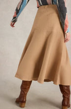 Load image into Gallery viewer, White Stuff Quinn Midi Skirt - Dark Natural
