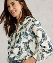 Load image into Gallery viewer, White Stuff Sophie Cotton Shirt - Abstract Print