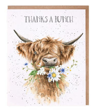 Load image into Gallery viewer, Wrendale Greeting Card - Thanks a Bunch I'm so Grateful
