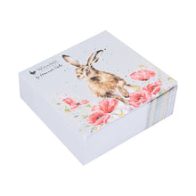 Load image into Gallery viewer, Wrendale Sticky Notes - Hare, Field of Flowers