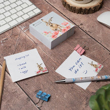 Load image into Gallery viewer, Wrendale Sticky Notes - Hare, Field of Flowers