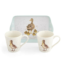Load image into Gallery viewer, Wrendale Designs Mug & Tray Set - Lovely Mum Ducks