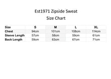 Load image into Gallery viewer, Est1971 Cotton Zipside Sweat - Navy Stripe/Rainbow