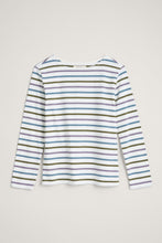 Load image into Gallery viewer, Seasalt Cornwall L/S Cotton Sailor Shirt - Tri Breton Chalk Wisteria