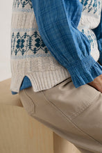 Load image into Gallery viewer, Seasalt Cornwall Partridge Vest - Porcelain Aran Cornflower