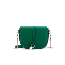 Load image into Gallery viewer, Black Caviar Antonia Vegan Leather Crossbody Bag - Emerald