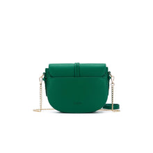 Load image into Gallery viewer, Black Caviar Antonia Vegan Leather Crossbody Bag - Emerald
