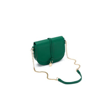 Load image into Gallery viewer, Black Caviar Antonia Vegan Leather Crossbody Bag - Emerald