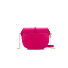 Load image into Gallery viewer, Black Caviar Antonia Vegan Leather Crossbody Bag - Magenta