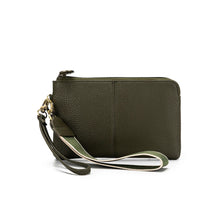 Load image into Gallery viewer, Black Caviar Lylah Vegan Leather Pouch - Olive