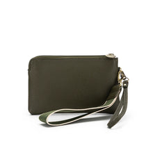 Load image into Gallery viewer, Black Caviar Lylah Vegan Leather Pouch - Olive
