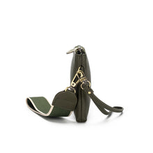 Load image into Gallery viewer, Black Caviar Lylah Vegan Leather Pouch - Olive