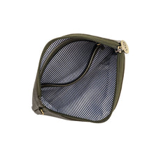 Load image into Gallery viewer, Black Caviar Lylah Vegan Leather Pouch - Olive