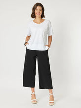 Load image into Gallery viewer, Clarity Ribbed Waist Stretch Pant - Black