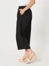 Load image into Gallery viewer, Clarity Ribbed Waist Stretch Pant - Black