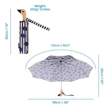 Load image into Gallery viewer, Original Duckhead Umbrella -Polkastripe