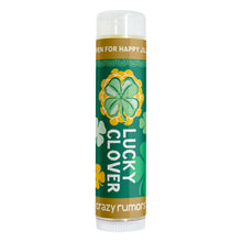 Load image into Gallery viewer, Crazy Rumours Lucky Clover Blackberry & Irish Cream Flavoured Lip Balm