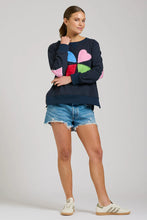 Load image into Gallery viewer, Est1971 Cotton Zipside Windy - Navy Hearts