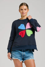 Load image into Gallery viewer, Est1971 Cotton Zipside Windy - Navy Hearts
