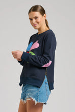 Load image into Gallery viewer, Est1971 Cotton Zipside Windy - Navy Hearts