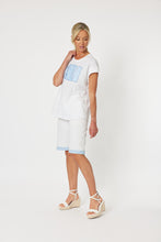 Load image into Gallery viewer, Gordon Smith Charlie Stripe Trim Short - White