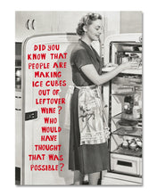 Load image into Gallery viewer, Birthday Card - Leftover Wine