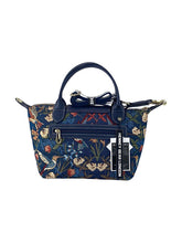 Load image into Gallery viewer, Henney Bear Shoulder Bag - Blue Hummingbirds
