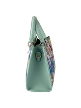 Load image into Gallery viewer, Henney Bear Top Handle Bag with Charms - London Bridge