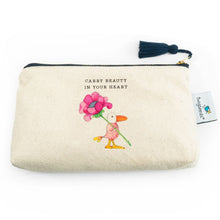 Load image into Gallery viewer, Twigseeds Accessory Pouch - Carry Beauty in Your Heart