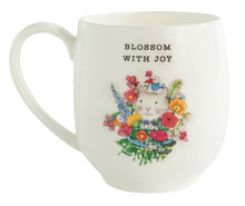 Load image into Gallery viewer, Twigseeds Fine Bone China Cup - Blossom with Joy