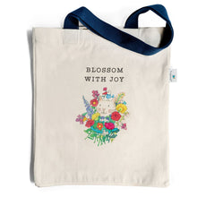 Load image into Gallery viewer, Twigseeds Organic Cotton Tote Bag - Blossom with Joy