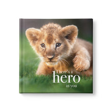 Load image into Gallery viewer, Hardcover book featuring inspiring uplifting messages and stunning animal photography. 72 pages empowering you to embrace your strengths & build resilience.