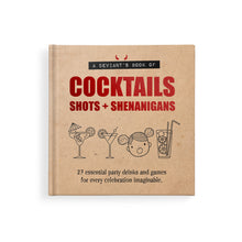 Load image into Gallery viewer, Defamations Book - Cocktails, Shots & Shenanigans