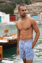 Load image into Gallery viewer, Shore Club Swim Shorts - Mediterranean Sun