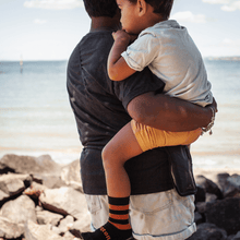 Load image into Gallery viewer, Lamington Merino Wool Children's Crew Socks - Kaa