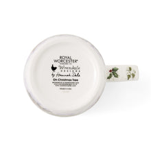 Load image into Gallery viewer, Royal Worcester Wrendale Mug & Coaster Set - Oh Christmas Tree