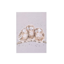 Load image into Gallery viewer, Wrendale  A6 Lined Notebook - Owlets
