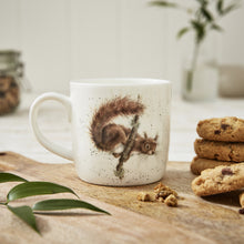 Load image into Gallery viewer, Royal Worcester Wrendale Fine Bone China Mug - Squirrel Between Friends