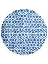 Load image into Gallery viewer, Equinox Cotton Pleat Front Shirt - Blue Daisy Print