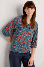 Load image into Gallery viewer, Seasalt of Cornwall Garlanding Top - Reed Flower Raincloud