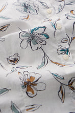 Load image into Gallery viewer, Seasalt of Cornwall Rushmaker Shirt - Linework Floral Chalk