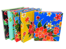 Load image into Gallery viewer, Mexican Oilcloth Covered Two Ring Binders