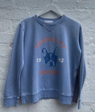 Load image into Gallery viewer, Sophie Moran Sweatshirt - Pardon My French - Blue
