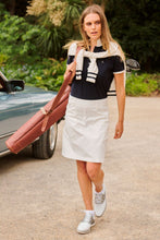 Load image into Gallery viewer, Polo Shirt Women: Club Wickham Polo - French Navy/Club White