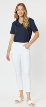 Load image into Gallery viewer, Threadz Bella Stretch White Jean