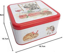 Load image into Gallery viewer, Wrendale Biscuit Tin - Santa's Little Helpers Dogs