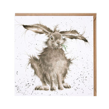 Load image into Gallery viewer, Wrendale Greeting Card - Hare Brained