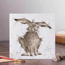 Load image into Gallery viewer, Wrendale Greeting Card - Hare Brained