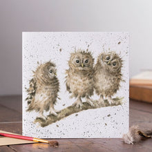 Load image into Gallery viewer, Wrendale Greeting Card - You First (Owls)