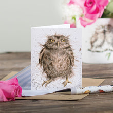 Load image into Gallery viewer, Wrendale Mini Greeting Card - What a Hoot
